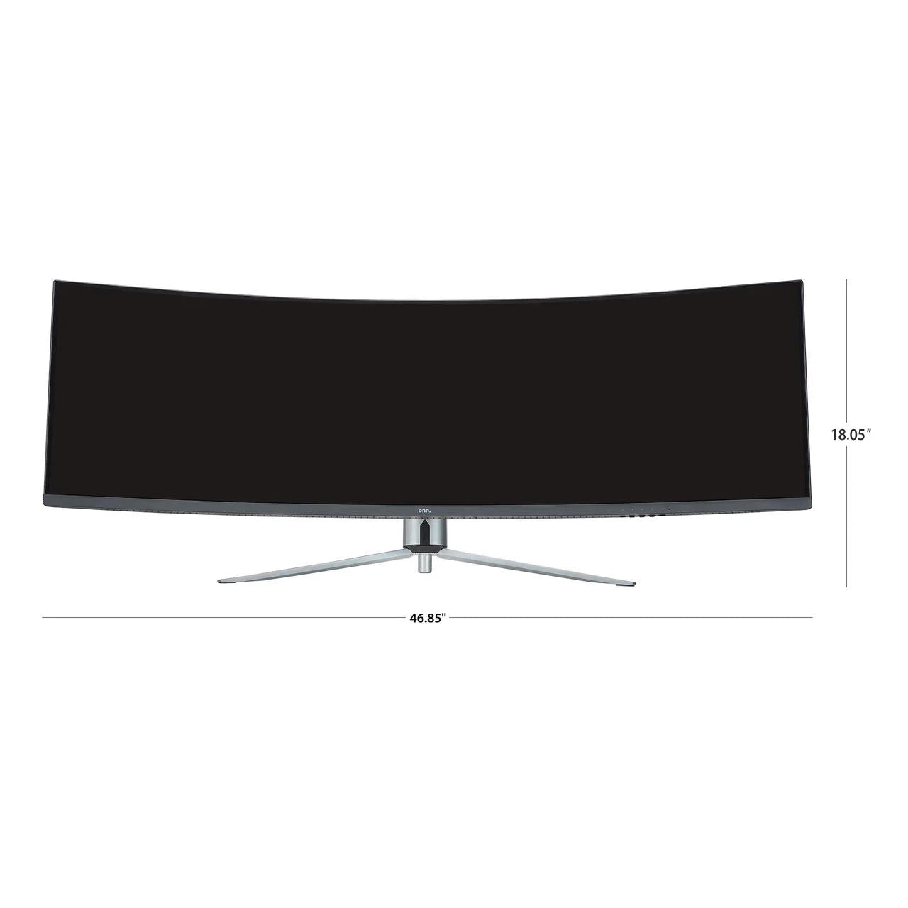 . 49" Curved DFHD Gaming Monitor, 144Hz, 32:9, 1Ms, R1500, Ultra-Wide, Tiltable, Black